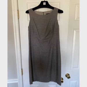 Ann Taylor, Dark Gray Wool Dress, Size 4